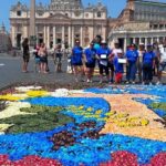 L’arte degli Amici dell’Infiorata di Diano Marina incanta la capitale: il gruppo dianese alla Storica Infiorata di Roma