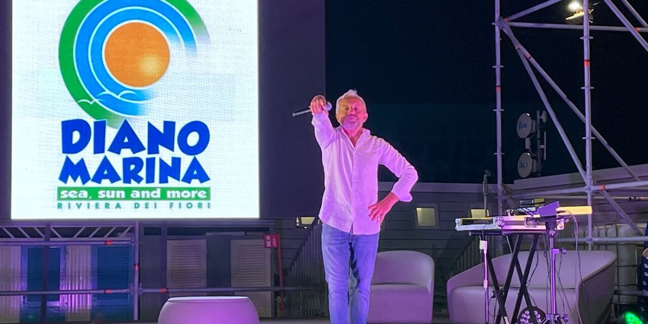 Stasera il Molo delle Tartarughe a Diano Marina  diventa una discoteca a cielo aperto con Gianni Rossi