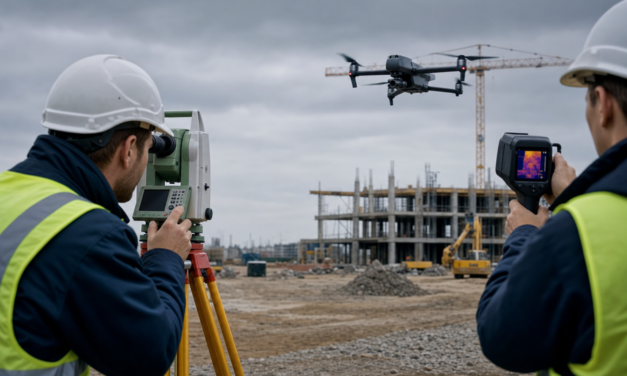 Topografia, termocamere e droni professionali: strumenti sempre più centrali per rilievi e controlli tecnici