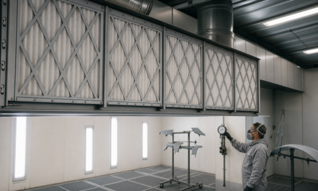 Filtri per impianti di verniciatura: perché sono decisivi per qualità, sicurezza e continuità produttiva
