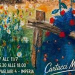 “Il dolore trasformato in colore”: inaugurata a Imperia la mostra di Marco Cartacci al Circolo Parasio