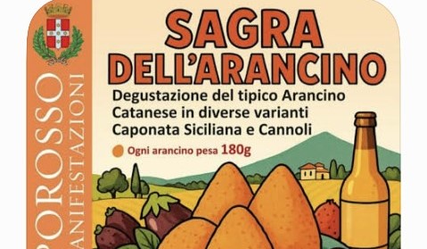 I sapori della Sicilia conquistano Camporosso: tutto pronto per la Sagra dell’Arancino al Pala Bigauda