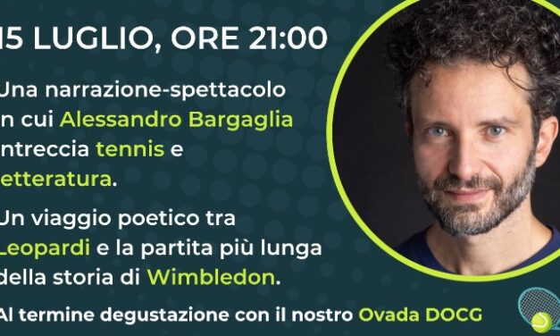 “Leopardi a Wimbledon”: Alessandro Barbaglia porta la magia dell’infinito al Castello di Tagliolo Monferrato