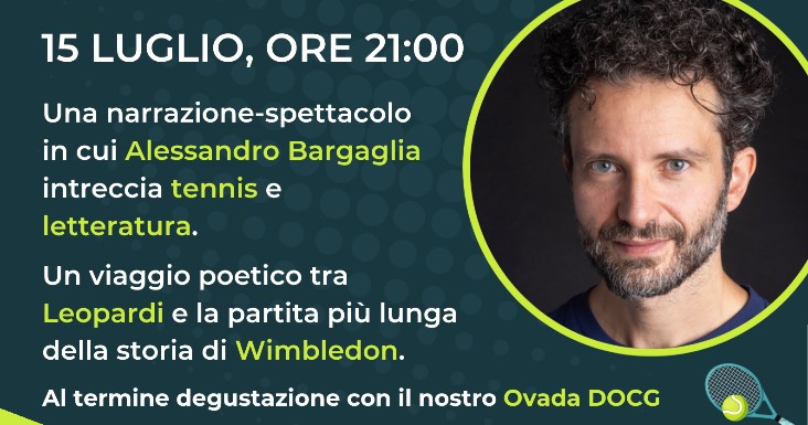 “Leopardi a Wimbledon”: Alessandro Barbaglia porta la magia dell’infinito al Castello di Tagliolo Monferrato