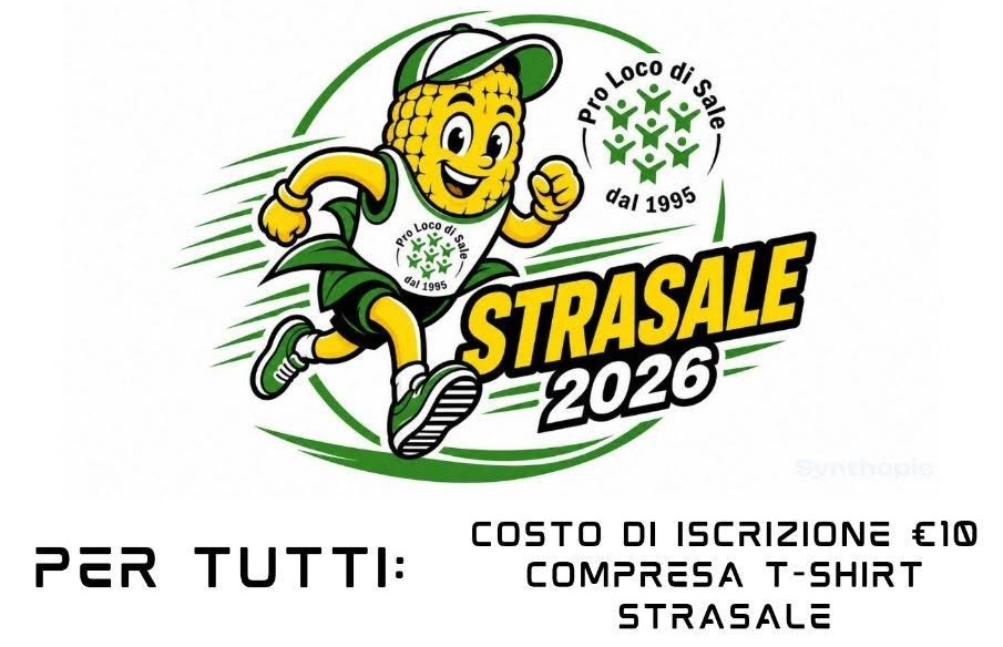 Corsa e solidarietà a Sale: tutto pronto per l’edizione 2026 della StraSale