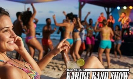 Ritmi latini e rock in riva al mare, sabato a Diano Marina con la band dianese Karibe Band Show