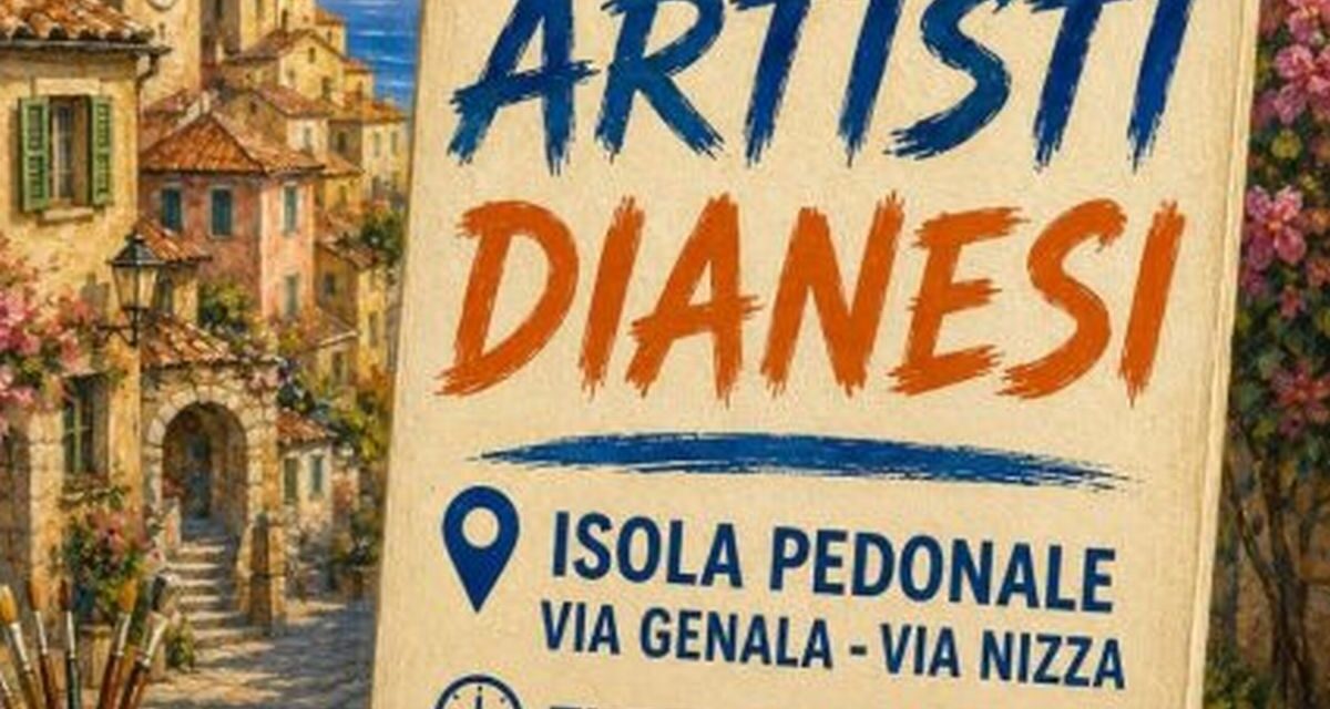 Domenica all’insegna dell’arte a Diano Marina: nell’isola pedonale tornano le esposizioni a cielo aperto