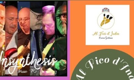 Serata all’insegna della musica anni ’70 ad Alessandria: gli Insynthesis in concerto “Al Fico d’India”