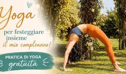 Un compleanno speciale a Ozzano Monferrato: pratica di yoga gratuita e aperta a tutti con il Mandala Studio