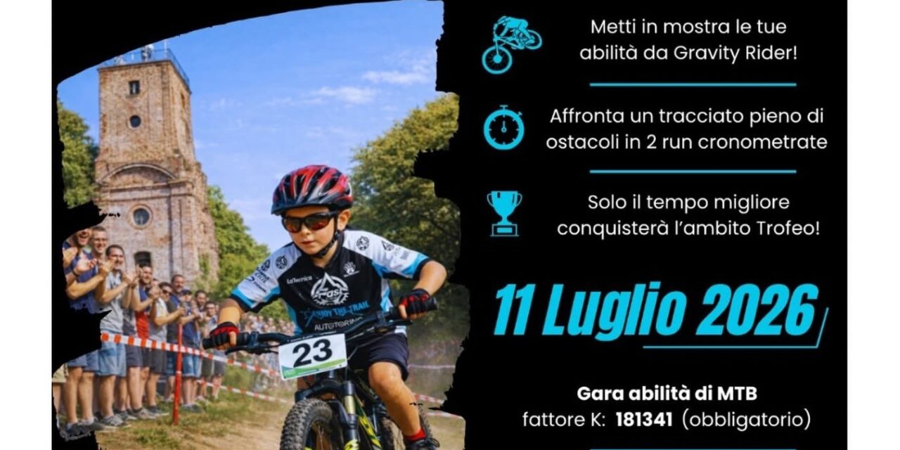 Arriva la “Tortona Castle Race”: al Parco del Castello la prima edizione dedicata ai giovani rider della MTB