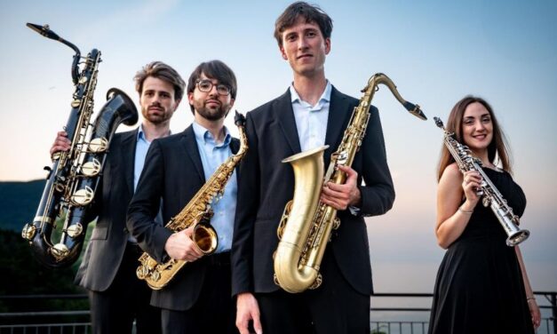 Musica e solidarietà a Novi Ligure: il Quartetto Saxophonie si esibisce al Chiostro delle Clarisse