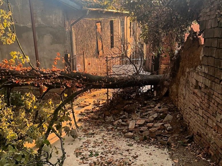 Maltempo a Novi Ligure: scatta la chiusura temporanea del Parco Castello dopo il nubifragio del 15 luglio