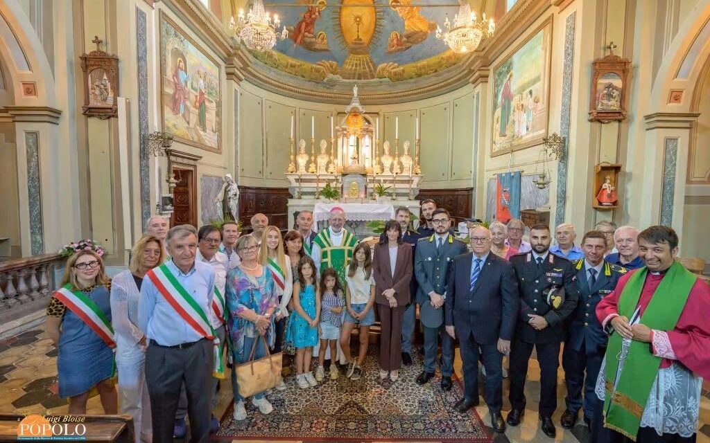 Il Vescovo di Tortona Guido Marini in visita a Garadassi: l’alta Val Curone si stringe attorno al suo pastore
