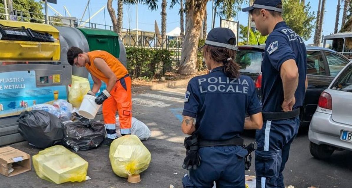 Diano Marina, scatta la stretta sull’abbandono dei rifiuti: multati incivili e attività commerciali