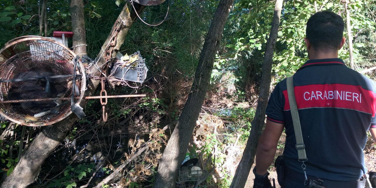 Carbonara Scrivia, maxi rastrellamento nei boschi: bonificata dal degrado l’area del torrente