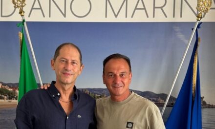Il governatore del Piemonte Alberto Cirio a Diano Marina: “Città dal volto rinnovato e sempre più attrattiva”