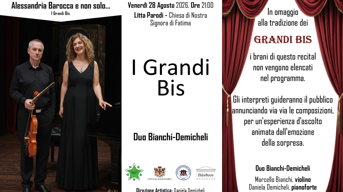 La grande musica fa tappa nei sobborghi: appuntamenti a Litta Parodi e Spinetta Marengo