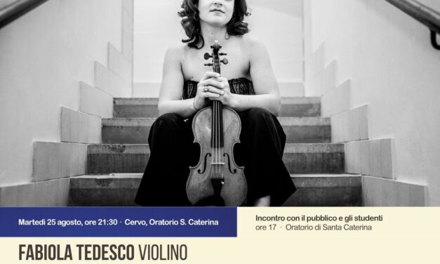 Cervo, grande musica all’Oratorio di Santa Caterina: Fabiola Tedesco in concerto con una prima assoluta
