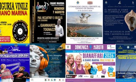 Diano Marina, un weekend straricco: ben 8 eventi in 3 giorni tra musica, arte, shopping e sport