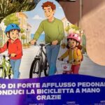 Nuovi cartelli nel centro di Diano Marina: il Sindaco spiega le regole per ciclisti e pedoni