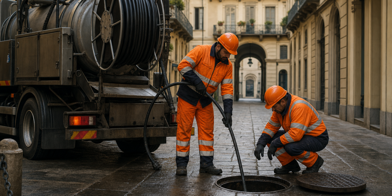 Spurghi a Torino, il servizio essenziale che interviene prima che un problema diventi emergenza