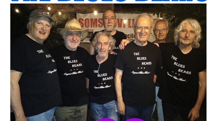 Musica, apericena e divertimento: The Blues Bears protagonisti dell’estate alla SOMS di Novi Ligure