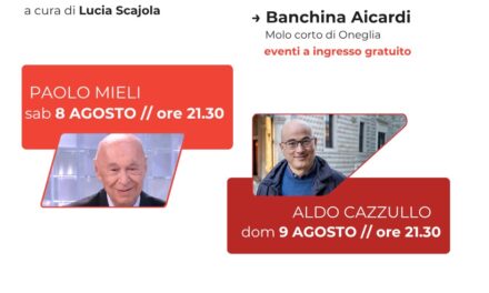 Imperia, torna “Incontri a Imperia”: sul palco Paolo Mieli e Aldo Cazzullo in Banchina Aicardi