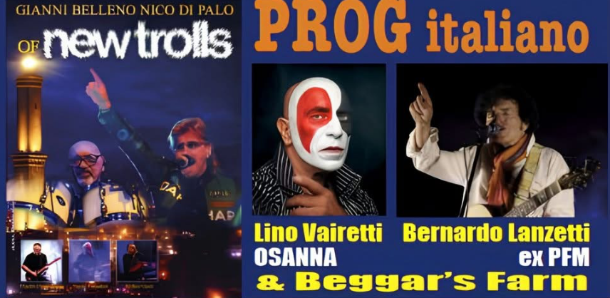 Il grande rock progressivo sbarca a Borgoratto: artisti storici sul palco a sostegno della LILT
