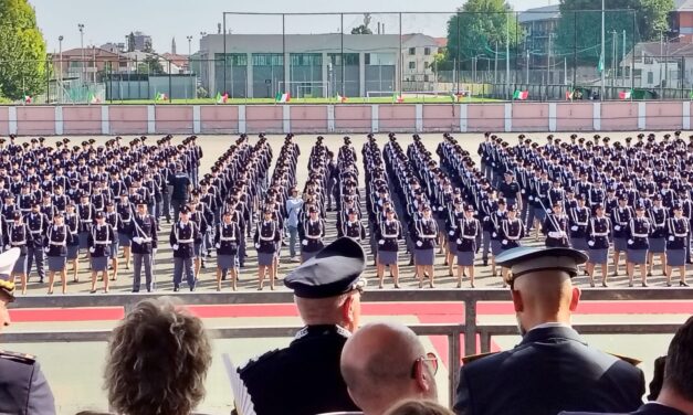 Polizia di Stato, solenne giuramento per 367 Allievi ad Alessandria: da domani il via ai tirocini
