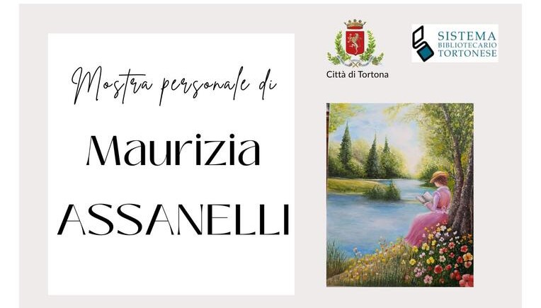 “Panorami dell’Anima”: alla Biblioteca Civica di Tortona la mostra personale di Maurizia Assanelli