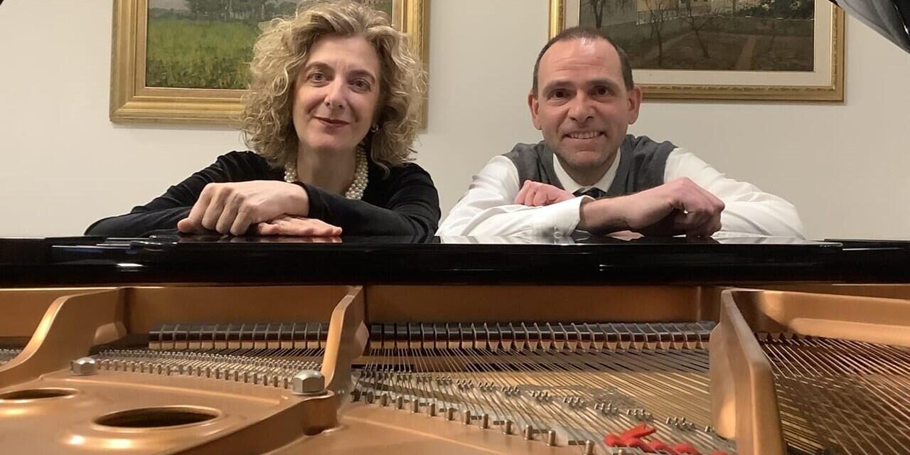 “In Bianco e Nero”: a San Sebastiano Curone il pianoforte a quattro mani del Duo Costa-Demicheli