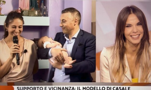 Fiocco rosa per il sindaco Colletti a Casale Monferrato: “Maddalena e il volto umano della nostra sanità”