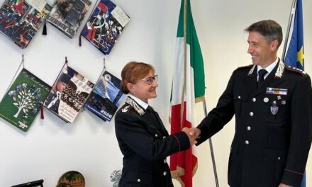 Cambio della guardia ai Forestali: il Tenente Colonnello Roberta Ubaldo assume il comando interprovinciale