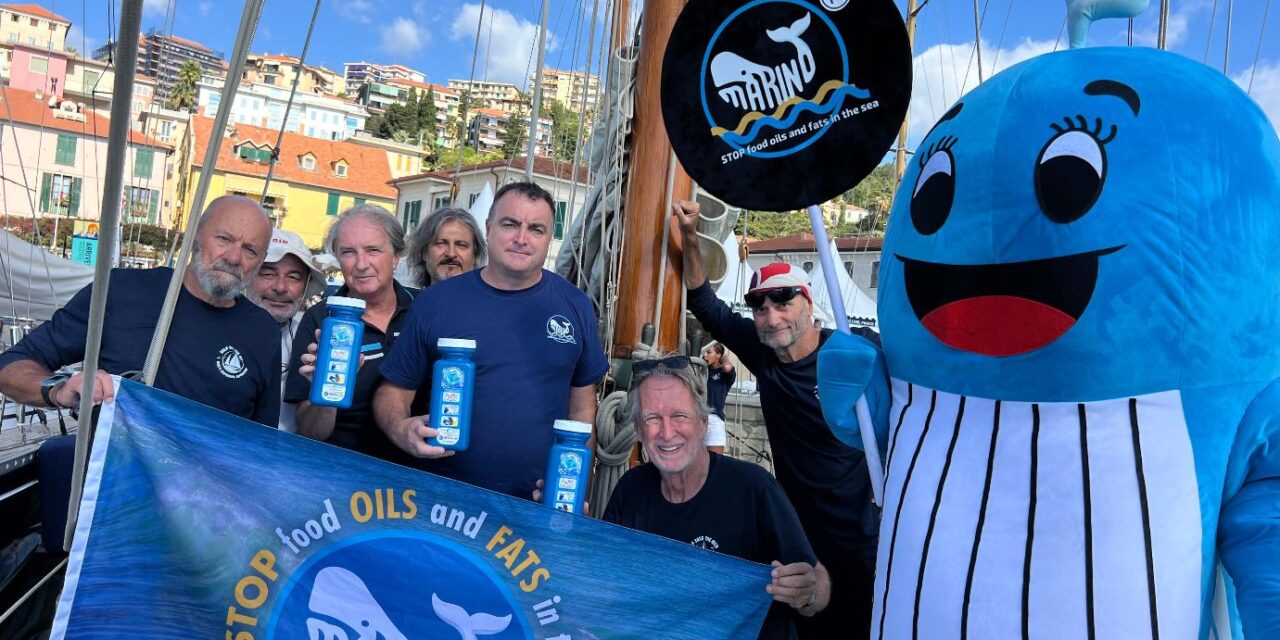 Vele d’Epoca, patto per l’ecosistema marino: a Imperia la campagna contro gli oli esausti in mare