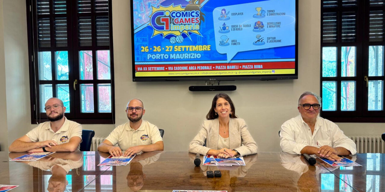 Arriva a Imperia Comics & Games: tre giorni di festa tra fumetti, cosplay e cultura pop nel cuore di Porto Maurizio