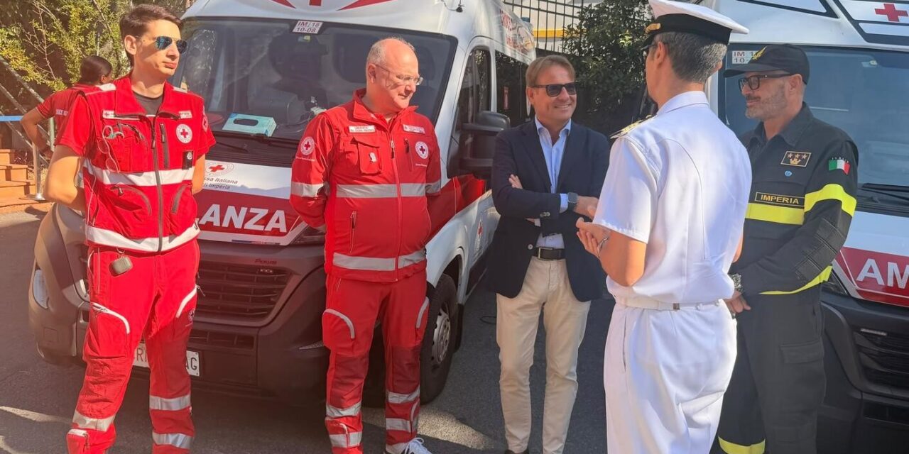 Nuova autorimessa e magazzino viveri per la Croce Rossa di Imperia. Scajola: “Vittoria della solidarietà”