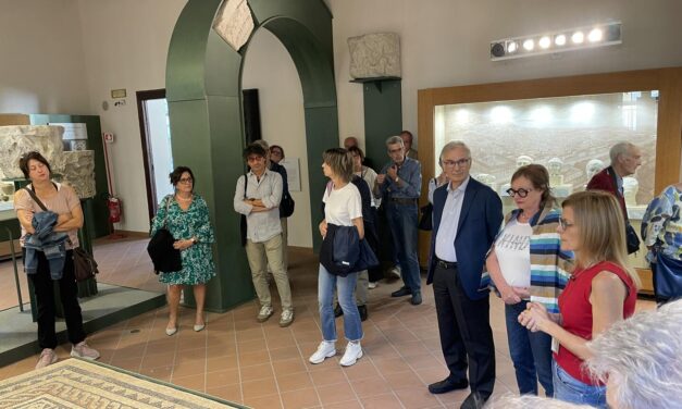 Giornate del Patrimonio a Tortona, successo per la visita guidata da Garbarino e Comba al Museo Archeologico Derthona