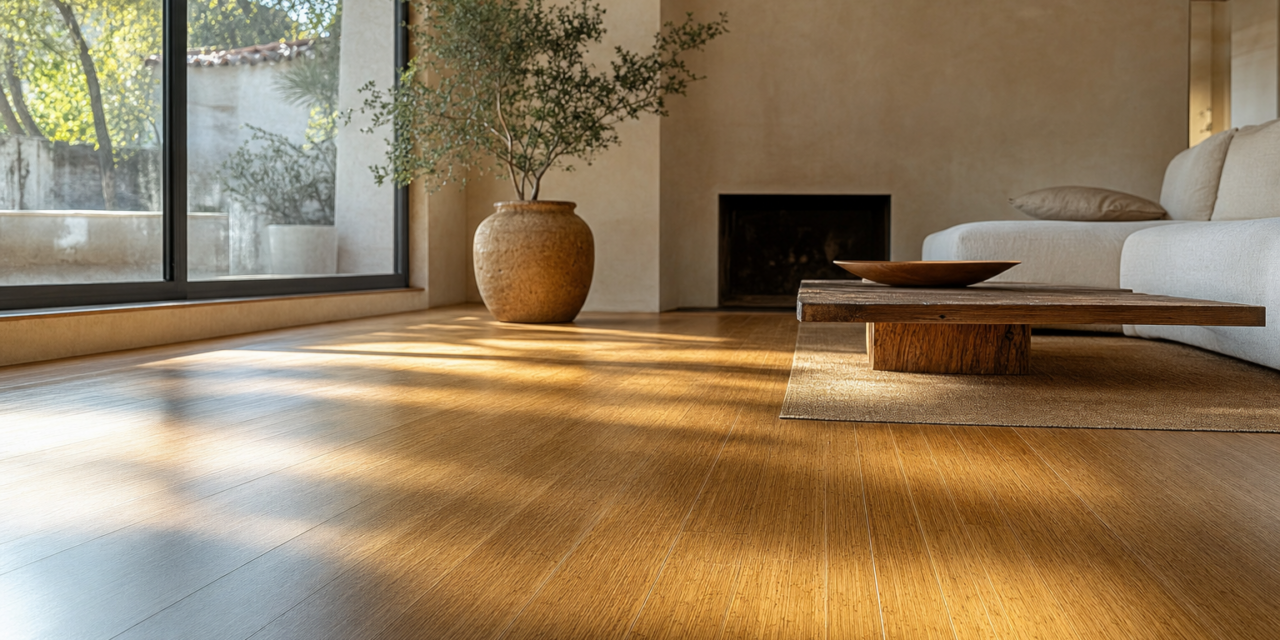 Non è un parquet tradizionale, ma il bamboo conquista spazio tra le alternative per il rivestimento dei pavimenti