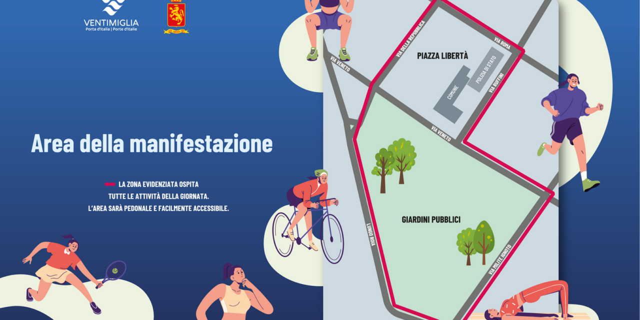 Ventimiglia celebra la Festa dello Sport: 38 associazioni in piazza e l’ex campione Michele Padovano ospite d’onore