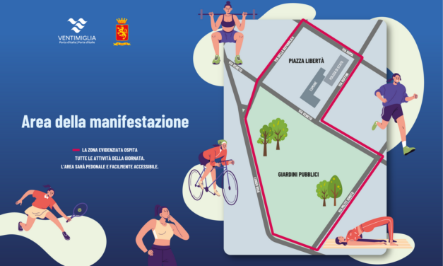 Ventimiglia celebra la Festa dello Sport: 38 associazioni in piazza e l’ex campione Michele Padovano ospite d’onore