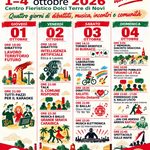 Novi Ligure, torna la Festa della ComUnità: quattro giorni tra politica, lavoro, ciclismo e musica