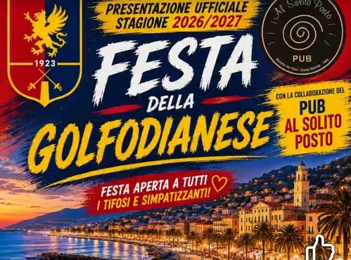 “Una squadra, una città, una passione”: a Diano Marina la grande Festa della Golfodianese