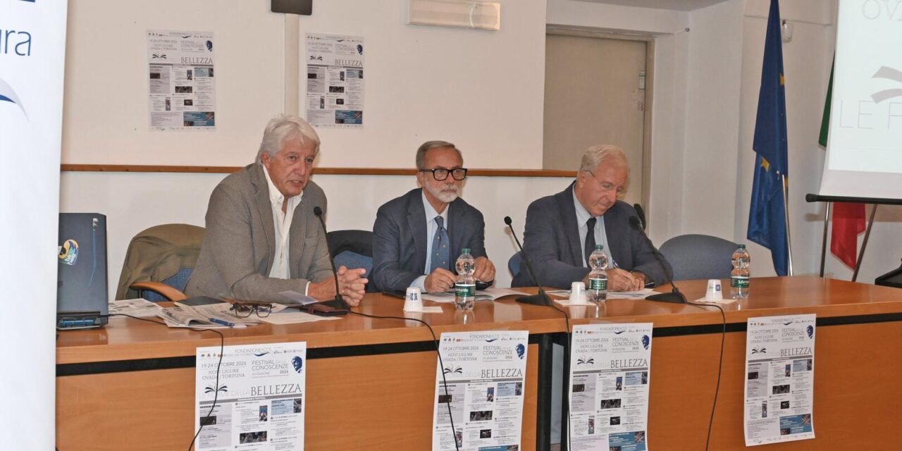 “Le forme della bellezza”: torna il Festival delle Conoscenze tra Novi Ligure, Tortona e Ovada