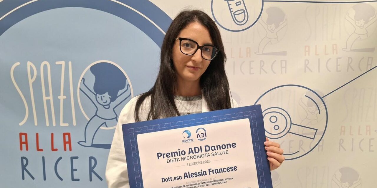 Asma infantile e microbiota: prestigioso riconoscimento nazionale per la ricerca sanitaria di Alessandria
