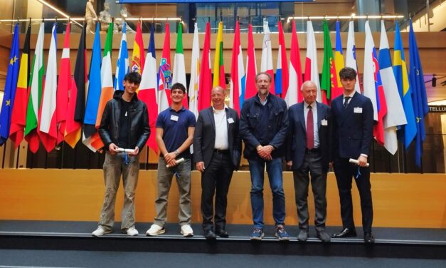 Da Imperia fino a Strasburgo: Erik Bernardi Germanotta, Alessio Martini e Roberto Polselli al Parlamento Europeo