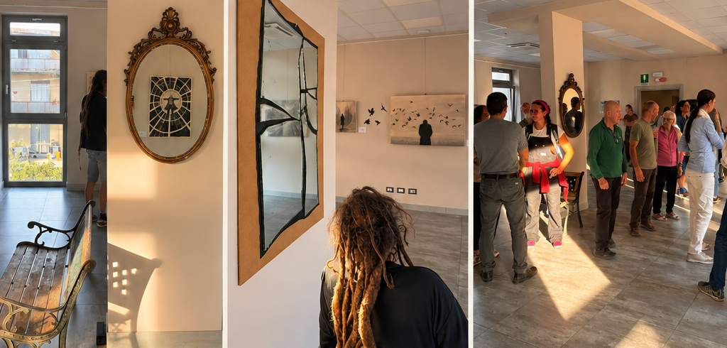 L’arte del viaggio e dell’anima a Volpedo: all’HUB la mostra personale “Prospettive Interiori” di Manù