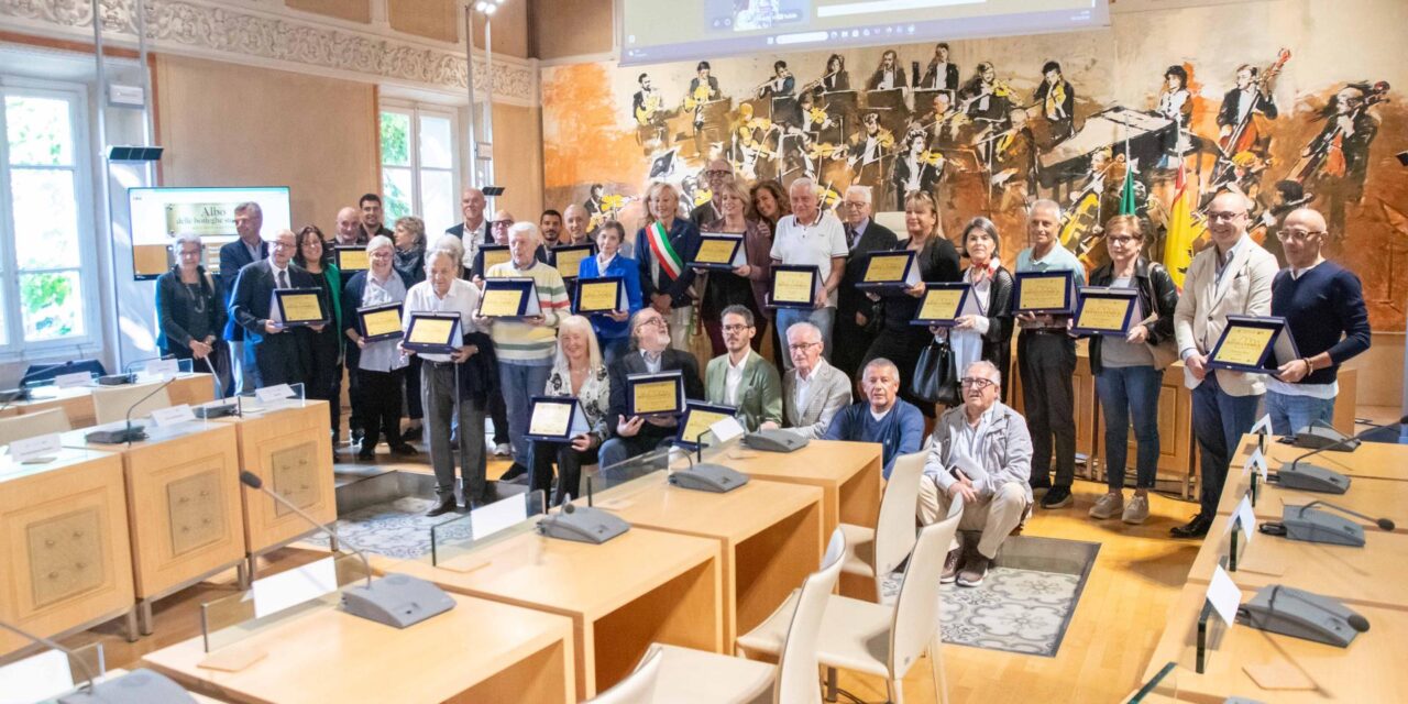 Tradizione e passione premiate ad Acqui Terme: venti attività entrano nell’Albo delle Botteghe Storiche