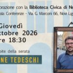 Novi Ligure, riparte “Il libro sul comodino”: il vicesindaco Simone Tedeschi inaugura la terza edizione