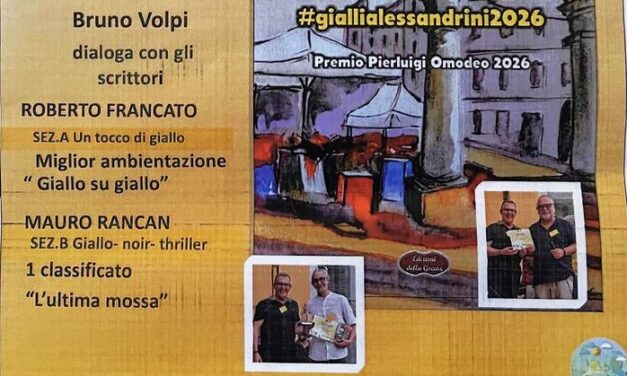 Il giallo protagonista a Viguzzolo: in Municipio la presentazione dei racconti finalisti ambientati tra Val Borbera e Val Curone
