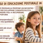Educazione posturale per bambini e ragazzi: a Diano Marina il corso gratuito per genitori con Profamilia